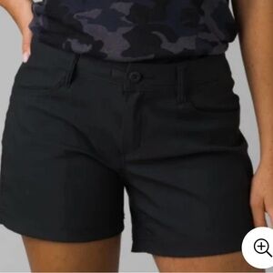 Prana Black Shorts- Halle